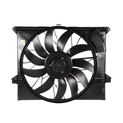 W164 Pratik Motor Soğutma Parçaları Siyah Araba Elektrikli Fan 1645000093